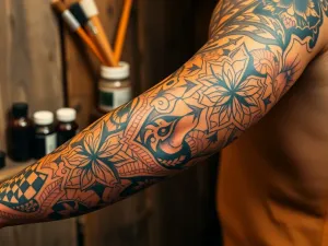 Tatuaże męskie na rękę: inspiracje i porady dla przyszłych właścicieli